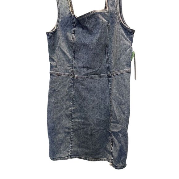 Tinseltown XL Blue Denim Jumpsuit Dress NWT - Picture 2 of 13